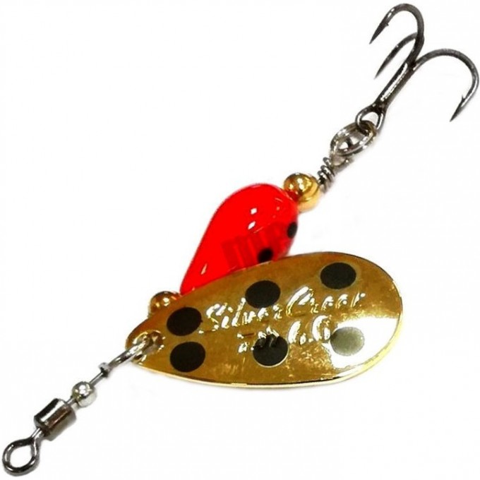 Блесна вращающая SILVER CREEK SPINNER 6.0 LADYBUG 07410898 Блесна вращающая SILVER CREEK SPINNER 6.0 LADYBUG 07410898