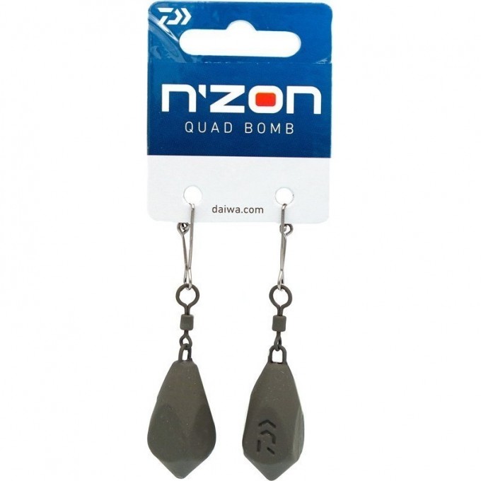 Груз DAIWA N´ZON Quad Bomb 20г 2шт 13365-020 Груз DAIWA N´ZON Quad Bomb 20г 2шт 13365-020