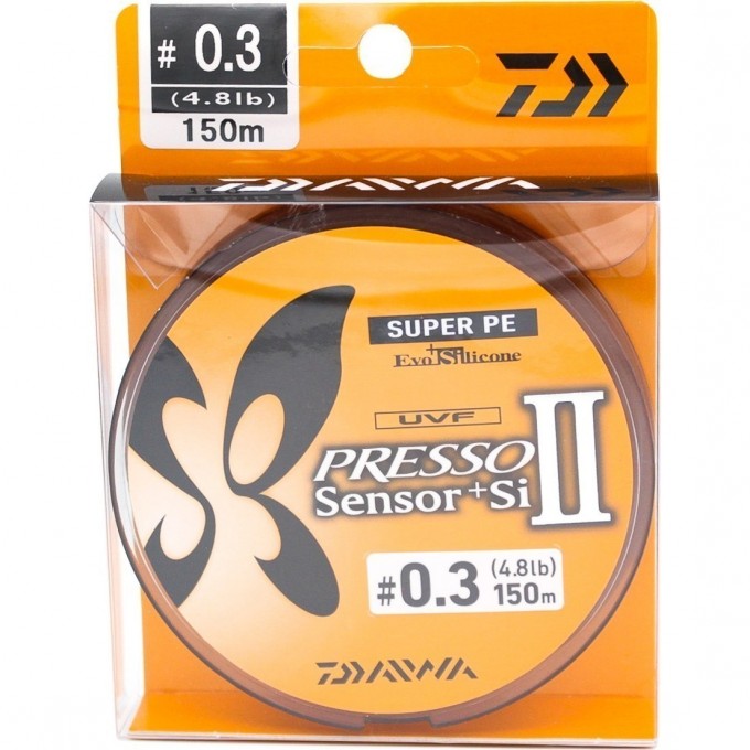 Шнур DAIWA Presso UVF sensor2 +SI 0,3 150 07303003 Шнур DAIWA Presso UVF sensor2 +SI 0,3 150 07303003