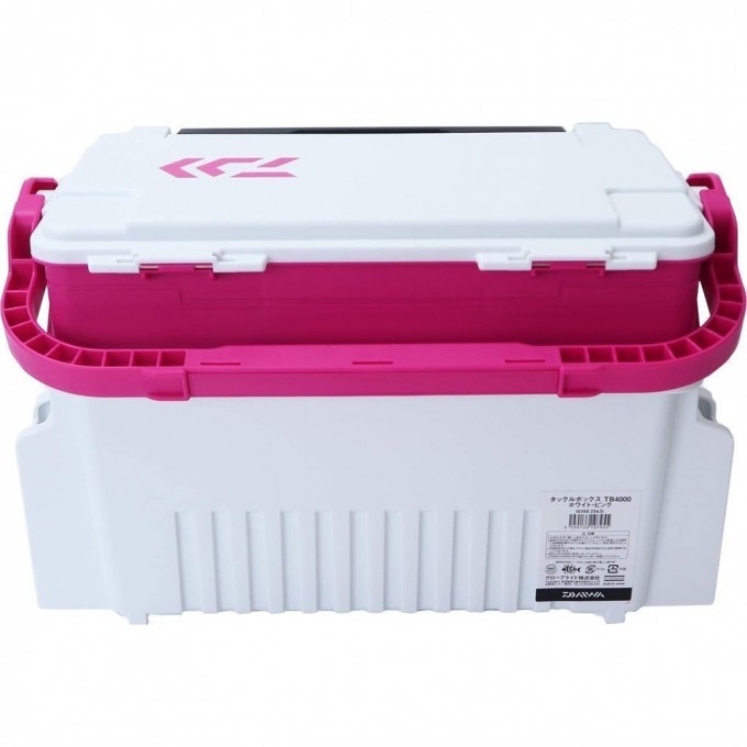 Ящик DAIWA Tackle Box TB4000 White/Pink 03502543 Ящик DAIWA Tackle Box TB4000 White/Pink 03502543